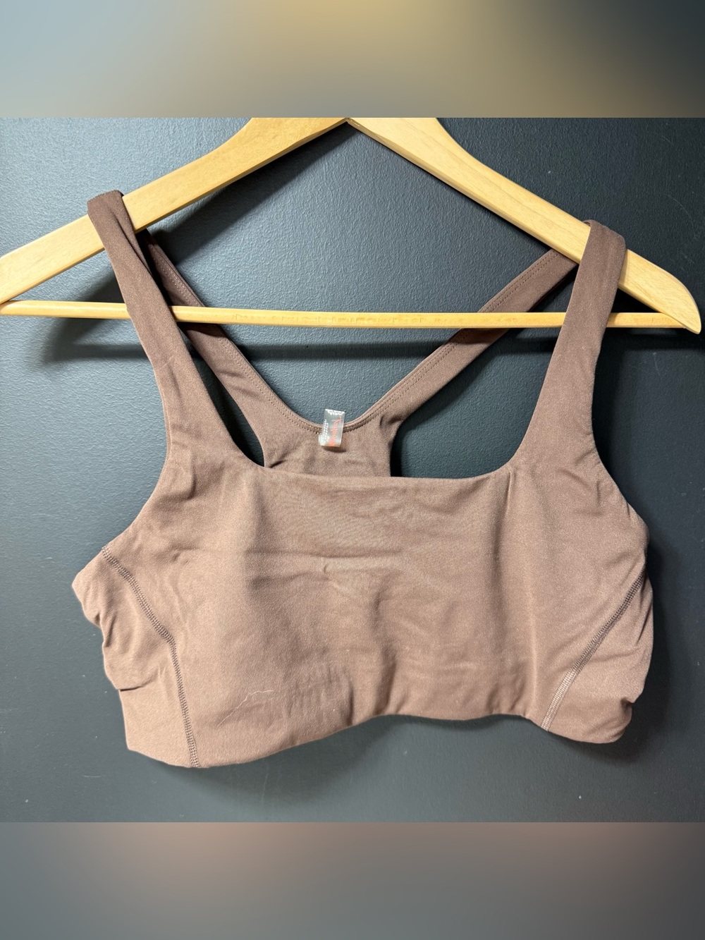 Never Better Sq Neck Bra Cocoa FP
